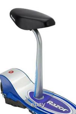 Razor E300S Adult High-Torque Electric Power Scooter withSeat, Helmet & Pads, Blue