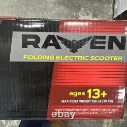 Razor Raven Electric Kick Scooter with 170W High-Torque Hub Motor