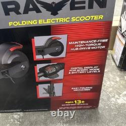 Razor Raven Electric Kick Scooter with 170W High-Torque Hub Motor