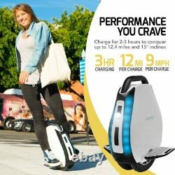 Refurbished Swagtron Electric Unicycle Dual Tires App & Bluetooth Speaker