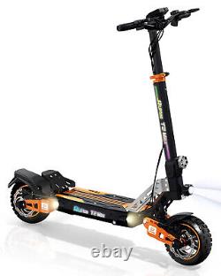 Ruitoo 1000W 48V 15.6AH Electric Scooter Adult Foldable Off Road E-Scooter 27MPH