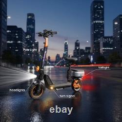 Ruitoo 1000W Adult Electric Scooter with Seat Foldable E-Scooter 28 MPH 34 Miles