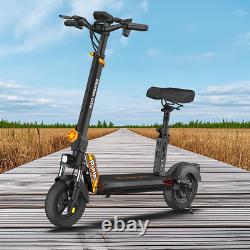 Ruitoo 1000W Adult Electric Scooter with Seat Foldable Off Road E-Scooter 32MPH
