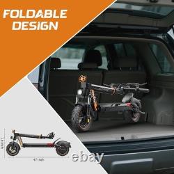 Ruitoo 1000W Adult Electric Scooter with Seat Foldable Off Road E-Scooter 32MPH