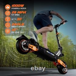 Ruitoo 1000W Electric Scooter for Adult Folding Off Road E-Scooter 28MPH 15.6AH