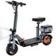 Ruitoo 1600W Adult Electric Scooter with Seat Foldable E-Scooter 34 MPH 50 Miles