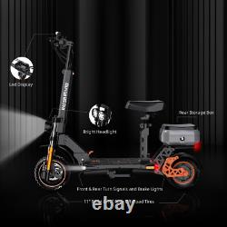 Ruitoo 1600W Foldable Electric Scooter Adult with Seat E-Scooter 34 MPH 50 Miles