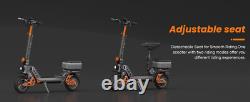 Ruitoo Electric Scooter Adult with Seat Foldable Off Road E-Scooter 1000W 28MPH