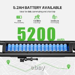 S10 5.2AH Folding Adult Electric Scooter Commuter EScooter Fast Speed Long Range