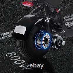 SAY YEAH Electric Scooter for Adults 800W 48V Removable Battery Citycoco E-Moped