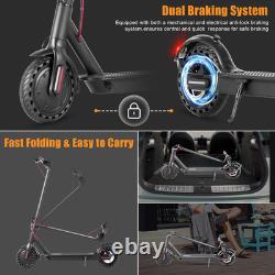 SCOOTER 500w peak motor 8.5 solid tires, 10.4 Ah Free Shipping