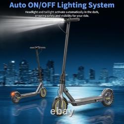 SIGRAVY 350W Electric Scooter Adult 19MPH Foldable with Seat 21Mi Range 7.8Ah