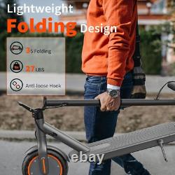 SIGRAVY 350W Electric Scooter for Adults 19MPH 21Mi Foldable withphone holder, APP