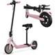 SIGRAVY e scooter electric scooter with seat for adults for kid PINK 350W motor