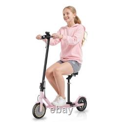 SIGRAVY e scooter electric scooter with seat for adults for kid PINK 350W motor