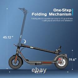 SISIGAD Adult Electric Kick Scooter Folding Paek 600W 30Miles Commuter E-Scooter