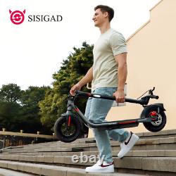 SISIGAD Adult Electric Kick Scooter Folding Paek 600W 30Miles Commuter E-Scooter
