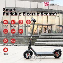 SISIGAD Electric Kick Folding Scooter Dual Motor E-Scooter for Adults 20Miles