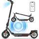 SISIGAD Electric Scooter Adults Peak 500W Motor, 8.5 Solid Tires, 19Mph Speed