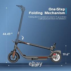 SISIGAD Electric Scooter for Adults Teens Folding Peak 500W E-Scooter Commuter