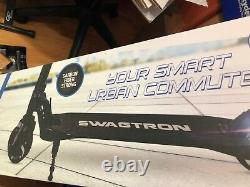 SWAGTRON Swagger High Speed Adult Electric Scooter Ultra-Lightweight Carbon Fib