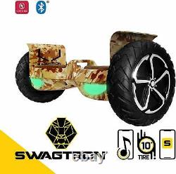 SWAGTRON T6 UL2272 Rugged Off-Road Motorized Self Balancing Electric Hoverboard