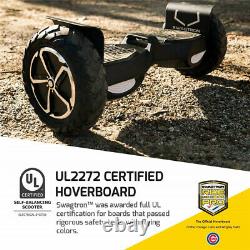 SWAGTRON T6 UL2272 Rugged Off-Road Motorized Self Balancing Electric Hoverboard