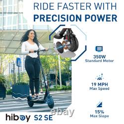 Secondhand Hiboy S2 SE Foldable Electric Scooter 19mph 350W 17miles Dual Brake