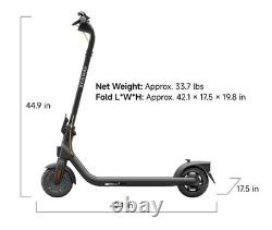Segway DLX 2 PLUS Adult Electric eScooter, 15.5 mph, 15.5 mi Range Age 14+