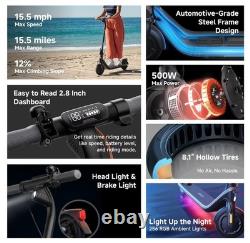 Segway DLX 2 PLUS Adult Electric eScooter, 15.5 mph, 15.5 mi Range Age 14+