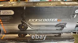 Segway E2 Electric Scooter with 15.5 mi Max Operating Range & 12.4mph Max Speed