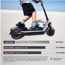 Segway E3 PRO SE Adult Electric eScooter, 20 mph, 37 mi Range Age 16+ Dual Susp