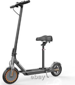 Sigravy 350W Adult Electric Scooter with Seat, APP Foldable 19MPH HIGH SPEED