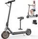 Sigravy Adult Electric Scooter 350W 19MPH 21Miles Foldable APP Control with seat