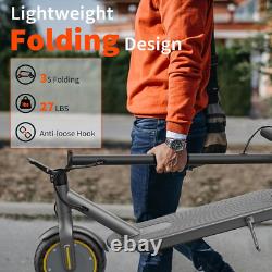 Sigravy Electric Scooter Adults Commute 350W 19MPH 21Miles Foldable with App, Seat