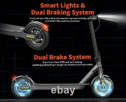 Sigravy Electric Scooter Adults Commute 350W 19MPH 21Miles Foldable with App, Seat