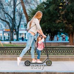 Sigravy Electric Scooter Adults Commute 350W 19MPH 21Miles Foldable with App, Seat