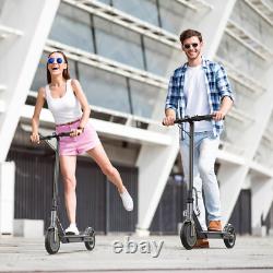 Sigravy Electric Scooter Adults Commute 350W 19MPH 21Miles Foldable with App, Seat