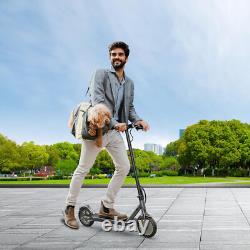 Sigravy Electric Scooter Adults Commute 350W 19MPH 21Miles Foldable with App, Seat