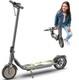 Sigravy electric adult scooter 350W 19MPH E Scooter with app 8.5 Solid Tires