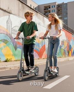 Sigravy electric adult scooter 350W 19MPH E Scooter with app 8.5 Solid Tires