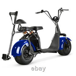SoverSky 2 Wheel Golf Scooter Fat Tire Citycoco 2000W Lithium Scooter X7