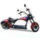 SoverSky Electric Chopper Motorcycle 2000W 20Ah Lithium Fat Tire Scooter M1