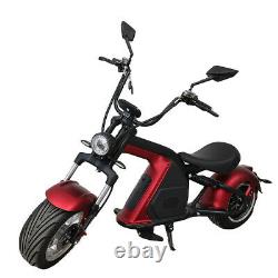SoverSky Electric Motor Scooter 3000w 30Ah Lithium Fat Tire Chopper Scooter M8