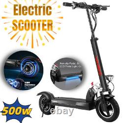 Speedrid Electric Scooter Adults, 500W Foldable 10 Commuting Electric Scooter