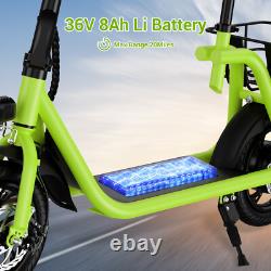 Sports Electric Scooter Adult with Seat Electric Moped for Adult Commuter
