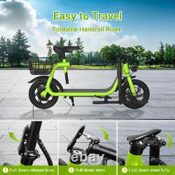 Sports Electric Scooter Adult with Seat Electric Moped for Adult Commuter