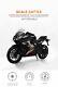 Sporty Powerful Electric Motorcycle XRZ 4000W 90V