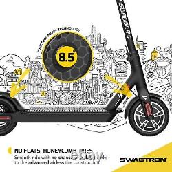Swagtron 18 Mph Electric Scooter Adult 300W Folding E-Scooter SG5 Boost