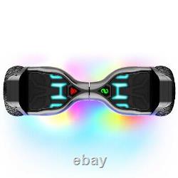 Swagtron 8 Off-Road Hoverboard 8 Mph Music-Synced Bluetooth 250 lb Weight Limit